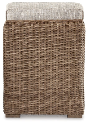 Silla de exterior sin brazos Beachcroft con cojín