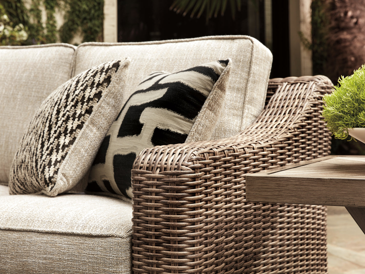 Conjunto de asientos para exterior de 3 piezas Beachcroft