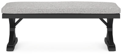 Banco de exterior Beachcroft con cojín