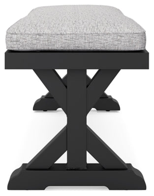 Banco de exterior Beachcroft con cojín