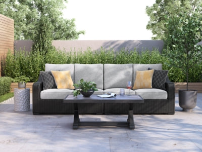 Beachcroft 2-Piece Outdoor Loveseat with Cushion