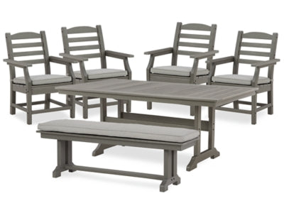 Paquete de comedor al aire libre de 6 piezas