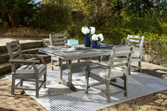 Outdoor Dining Table with 4 Chairs