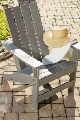 Outdoor Adirondack Chair Set with End Table