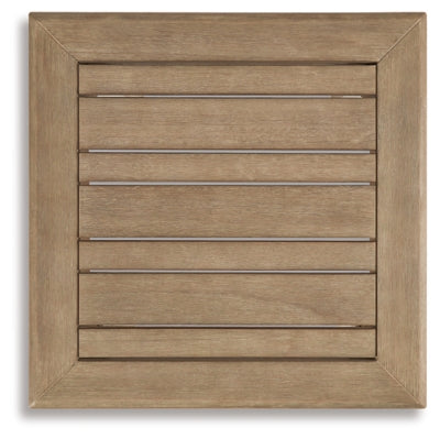 Paquete de mesa auxiliar para exterior de 3 piezas