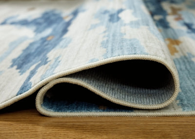 Vinlett 5' x 7' Washable Rug