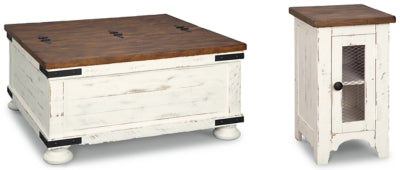 Paquete de mesa de 2 piezas