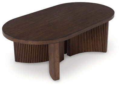 Mesa de centro y dos mesas auxiliares Korestone