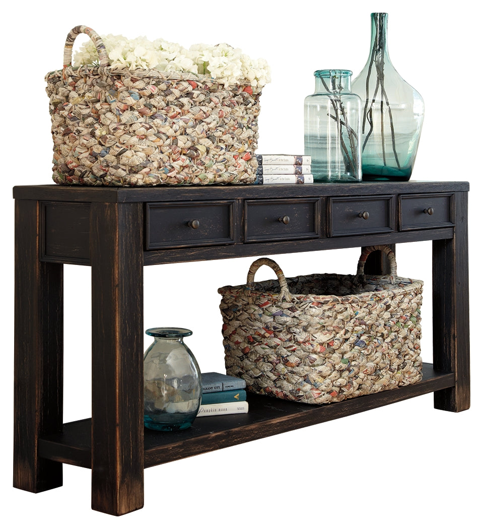 Gavelston Sofa/Console Table