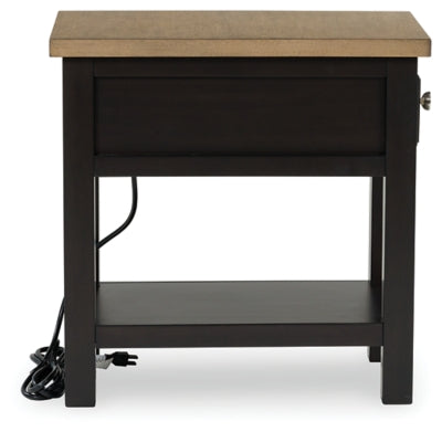 Drazmine Chairside End Table