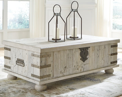 Mesa de centro Carynhurst con tapa elevable