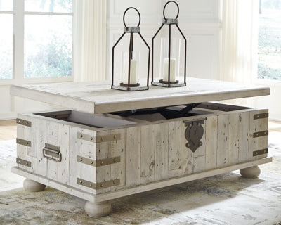Mesa de centro Carynhurst con tapa elevable
