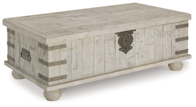 Mesa de centro Carynhurst con tapa elevable