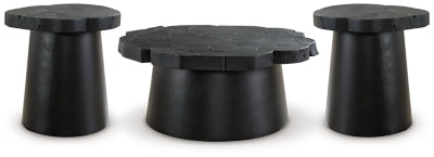 Paquete de mesa auxiliar de 3 piezas