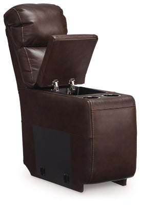 VonKurt 7-Piece Reclining Sectional with 2 Consoles