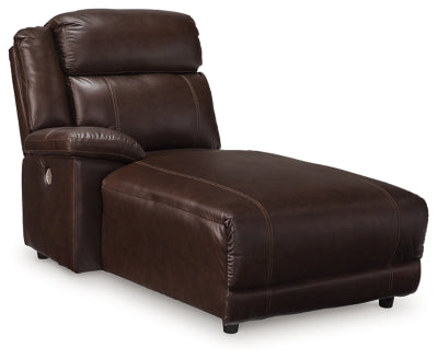VonKurt 5-Piece Reclining Sectional With Chaise