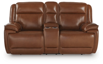 Healy Pier Power Reclining Sofa and Loveseat