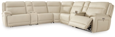 Double Deal 7-Piece Reclining Sectional with 2 Consoles