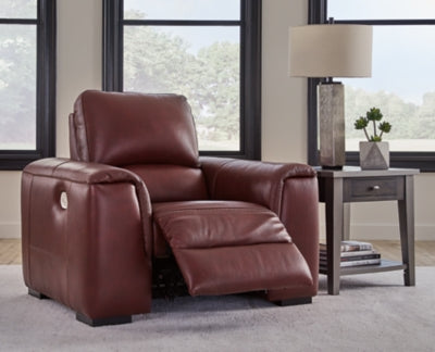 Sofá reclinable eléctrico, loveseat y sillón reclinable Alessandro