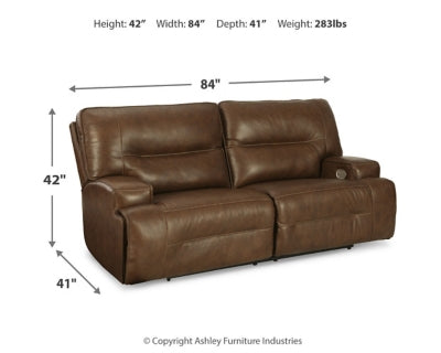 Francesca Power Reclining Sofa and Loveseat
