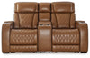 Boyington Power Reclining Loveseat with Console