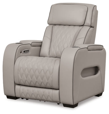 Sofá reclinable eléctrico, loveseat y sillón reclinable Boyington