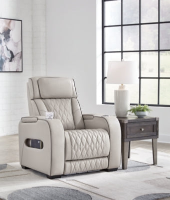 Sofá reclinable eléctrico, loveseat y sillón reclinable Boyington