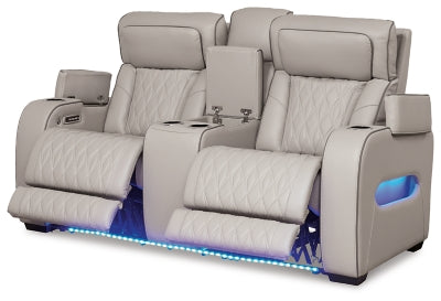Sofá reclinable eléctrico, loveseat y sillón reclinable Boyington