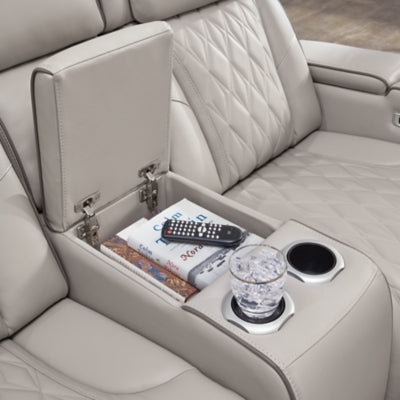 Sofá reclinable eléctrico, loveseat y sillón reclinable Boyington