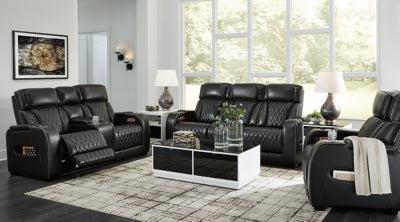Sofá reclinable eléctrico, loveseat y sillón reclinable Boyington