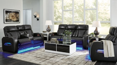 Sofá reclinable eléctrico, loveseat y sillón reclinable Boyington
