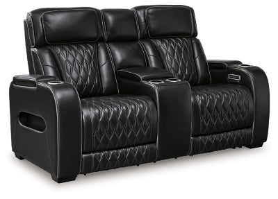 Sofá reclinable eléctrico y loveseat Boyington