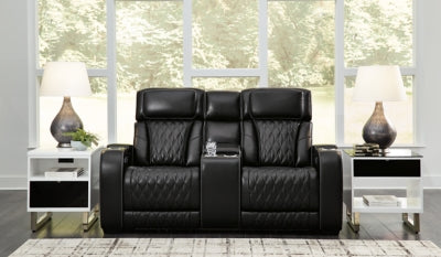 Sofá reclinable eléctrico y loveseat Boyington