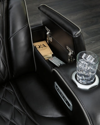 Sofá reclinable eléctrico y loveseat Boyington