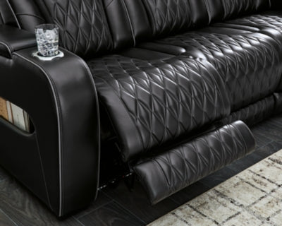 Sofá reclinable eléctrico y loveseat Boyington