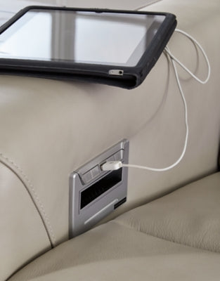 Sofá reclinable eléctrico Battleville