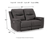 Dearview Power Reclining Loveseat