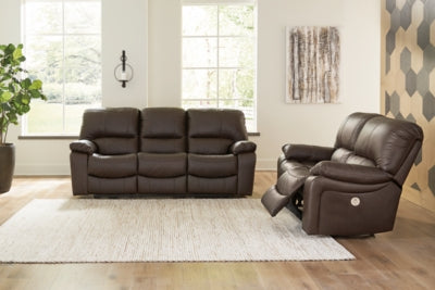 Sofá reclinable eléctrico, loveseat y sillón reclinable Leesworth