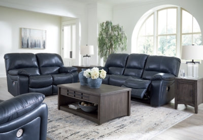 Leesworth Power Reclining Sofa, Loveseat and Recliner