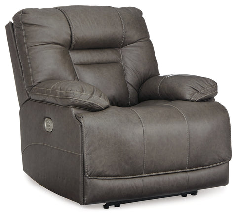 Wurstrow Power Reclining Sofa, Loveseat and Recliner