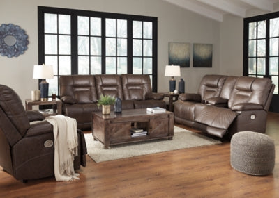 Wurstrow Power Reclining Sofa, Loveseat and Recliner