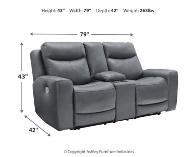 Mindanao Power Reclining Sofa and Loveseat