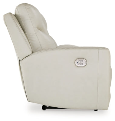 Loveseat reclinable eléctrico Mindanao con consola