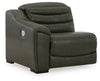 Center Line 2-Piece Power Reclining Sectional Loveseat