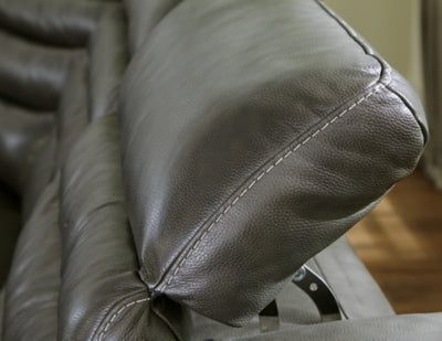 Center Line 2-Piece Power Reclining Sectional Loveseat