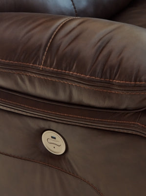 Seccional reclinable eléctrico Family Circle de 4 piezas