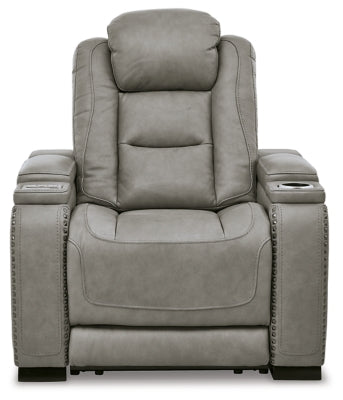 Loveseat y sillón reclinable eléctrico Man-Den