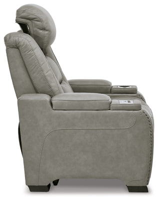 Loveseat y sillón reclinable eléctrico Man-Den