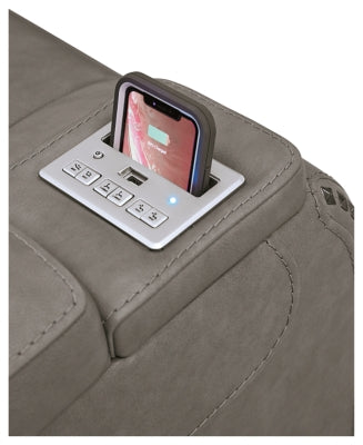 Loveseat y sillón reclinable eléctrico Man-Den