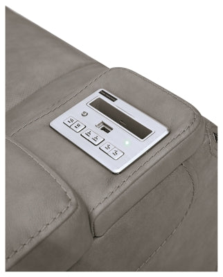 Loveseat y sillón reclinable eléctrico Man-Den